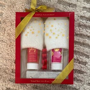 Pedicure Set with slippers brand new